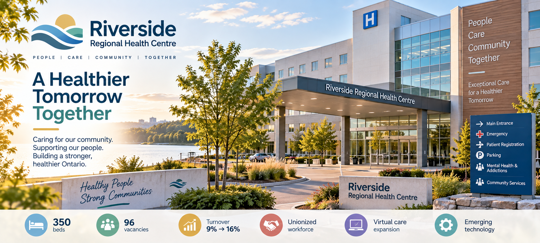 Riverside Regional Health Centre healthcare workforce team